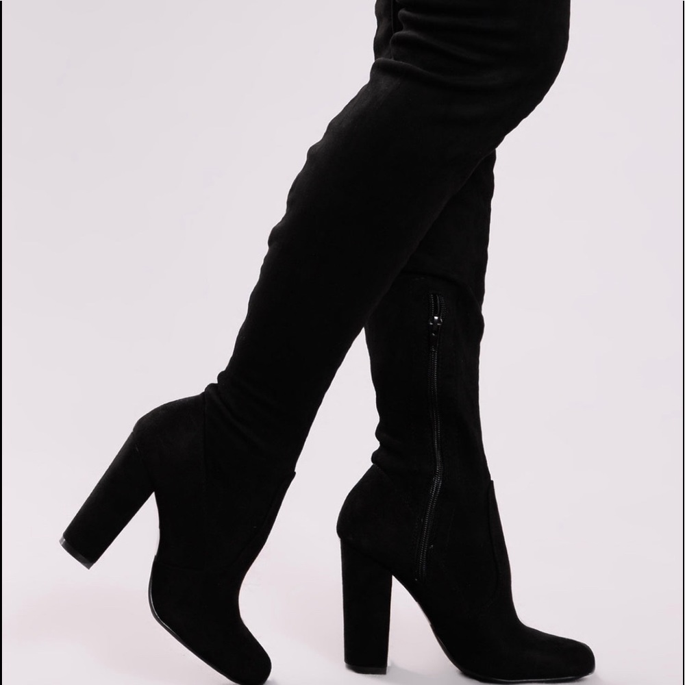 Super Cute Above The Knee High Boots.